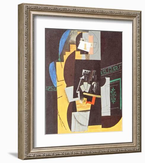 Card Player-Pablo Picasso-Framed Art Print