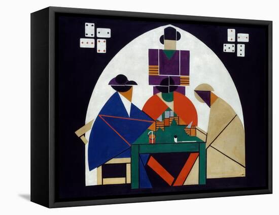 Card Players, 1916-1917-Theo Van Doesburg-Framed Premier Image Canvas