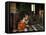 Card Players in an Opulent Interior-Pieter de Hooch-Framed Premier Image Canvas