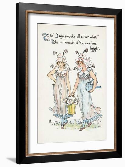 Cardamine Pratensis-Walter Crane-Framed Art Print