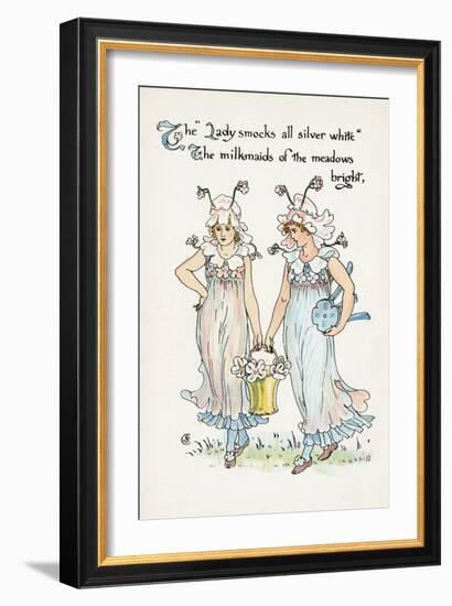 Cardamine Pratensis-Walter Crane-Framed Art Print