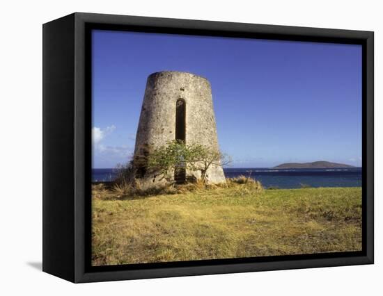 Carden Plantation Sugar Mill on Teague Bay, St. Croix, US Virgin Islands-Alison Jones-Framed Premier Image Canvas