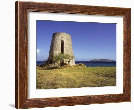 Carden Plantation Sugar Mill on Teague Bay, St. Croix, US Virgin Islands-Alison Jones-Framed Photographic Print