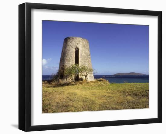 Carden Plantation Sugar Mill on Teague Bay, St. Croix, US Virgin Islands-Alison Jones-Framed Photographic Print