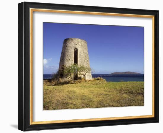 Carden Plantation Sugar Mill on Teague Bay, St. Croix, US Virgin Islands-Alison Jones-Framed Photographic Print