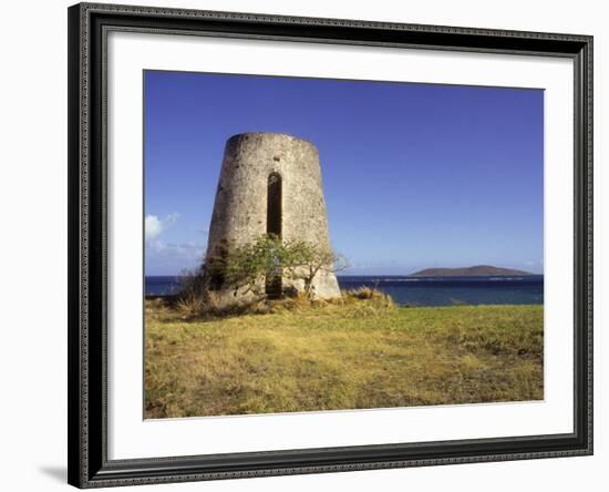 Carden Plantation Sugar Mill on Teague Bay, St. Croix, US Virgin Islands-Alison Jones-Framed Photographic Print