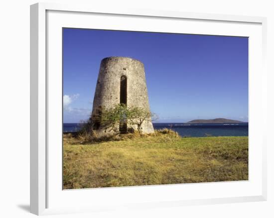 Carden Plantation Sugar Mill on Teague Bay, St. Croix, US Virgin Islands-Alison Jones-Framed Photographic Print