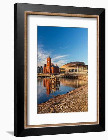 Cardiff Bay, Cardiff, Wales-Billy Stock-Framed Photographic Print