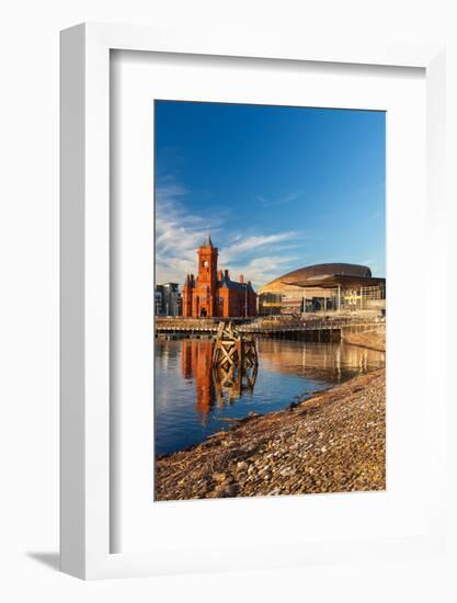 Cardiff Bay, Cardiff, Wales-Billy Stock-Framed Photographic Print