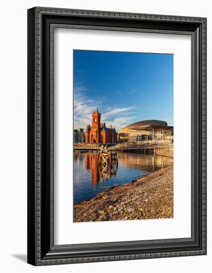 Cardiff Bay, Cardiff, Wales-Billy Stock-Framed Photographic Print