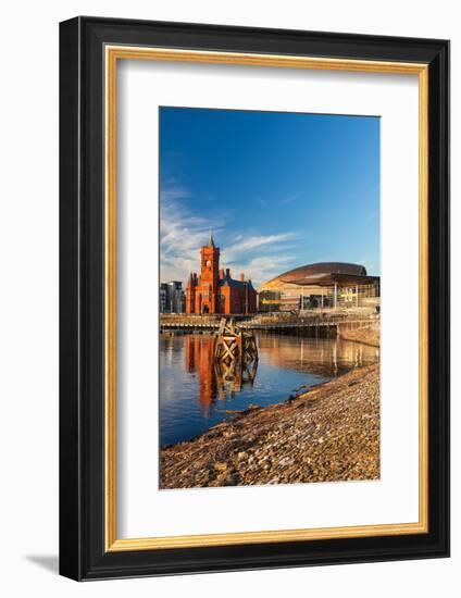 Cardiff Bay, Cardiff, Wales-Billy Stock-Framed Photographic Print