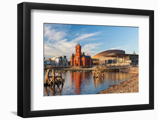 Cardiff Bay, Cardiff, Wales-Billy Stock-Framed Photographic Print