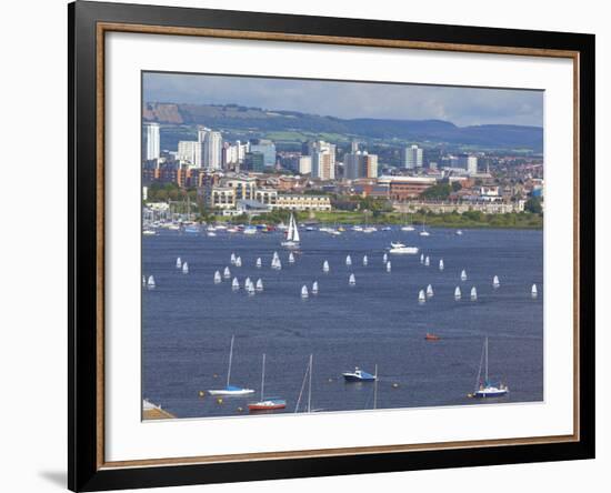 Cardiff Bay, Wales, United Kingdom, Europe-Billy Stock-Framed Photographic Print