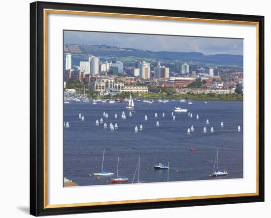 Cardiff Bay, Wales, United Kingdom, Europe-Billy Stock-Framed Photographic Print