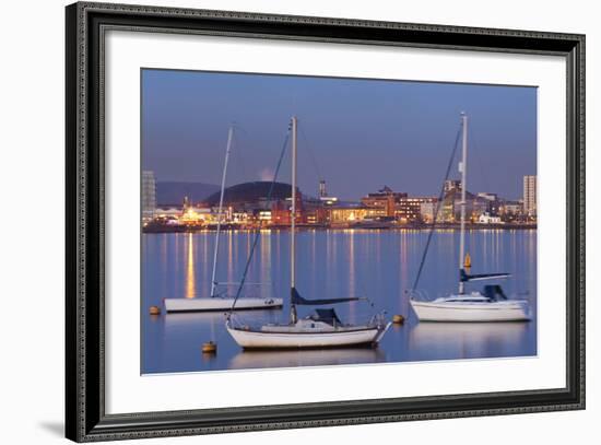 Cardiff Bay, Wales, United Kingdom, Europe-Billy Stock-Framed Photographic Print