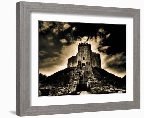 Cardiff Castle 1-Clive Nolan-Framed Photographic Print