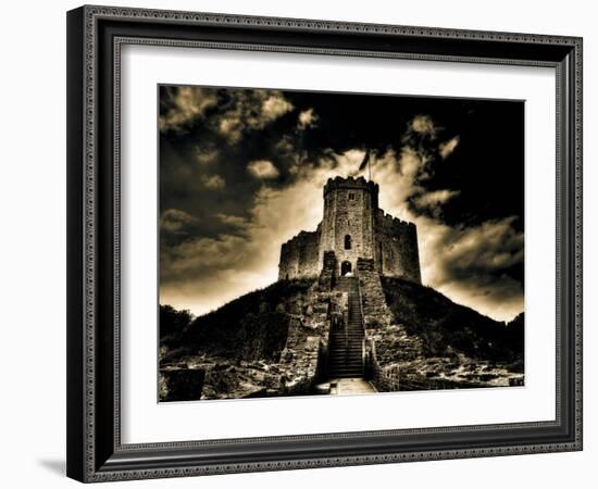 Cardiff Castle 1-Clive Nolan-Framed Photographic Print