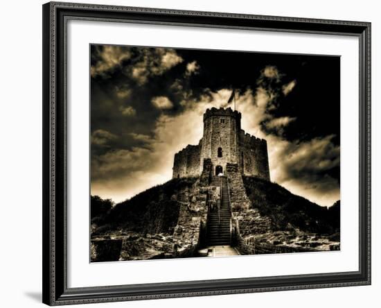 Cardiff Castle 1-Clive Nolan-Framed Photographic Print