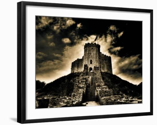 Cardiff Castle 1-Clive Nolan-Framed Photographic Print