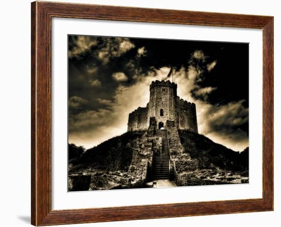 Cardiff Castle 1-Clive Nolan-Framed Photographic Print