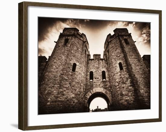 Cardiff Castle 3-Clive Nolan-Framed Photographic Print