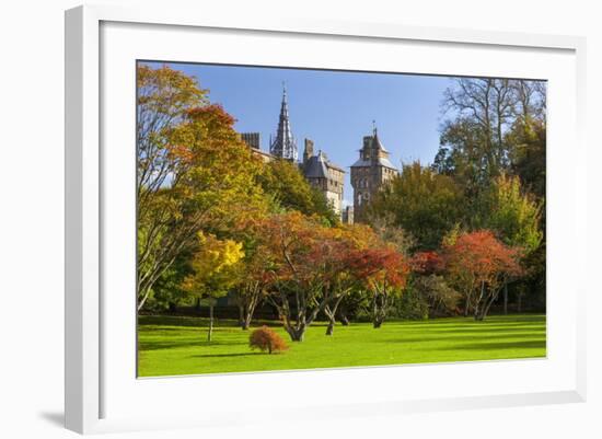 Cardiff Castle, Bute Park, Cardiff, Wales, United Kingdom, Europe-Billy Stock-Framed Photographic Print