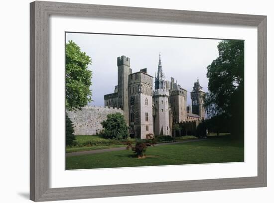 Cardiff Castle, Wales, UK-null-Framed Giclee Print