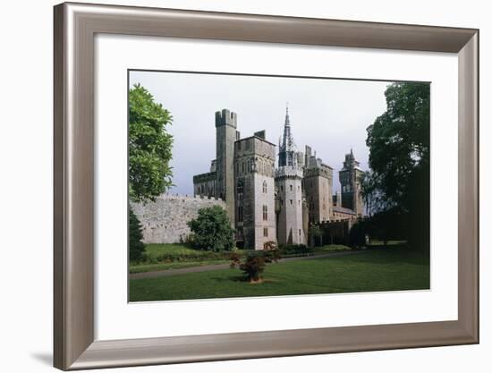 Cardiff Castle, Wales, UK-null-Framed Giclee Print