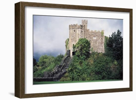 Cardiff Castle-null-Framed Giclee Print