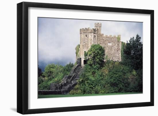 Cardiff Castle-null-Framed Giclee Print