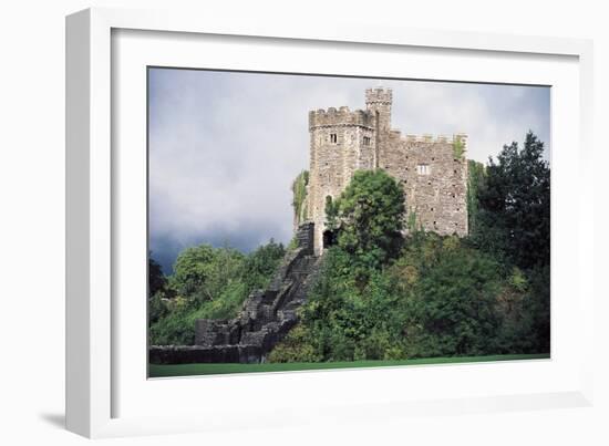 Cardiff Castle-null-Framed Giclee Print