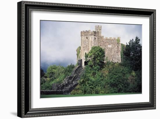 Cardiff Castle-null-Framed Giclee Print