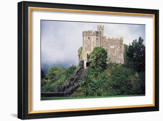 Cardiff Castle-null-Framed Giclee Print