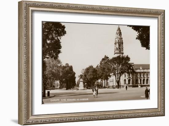 Cardiff, King Edward VII Avenue-null-Framed Photographic Print