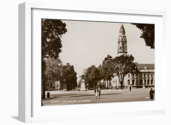 Cardiff, King Edward VII Avenue-null-Framed Photographic Print