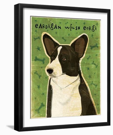 Cardigan Welsh Corgi-John Golden-Framed Giclee Print