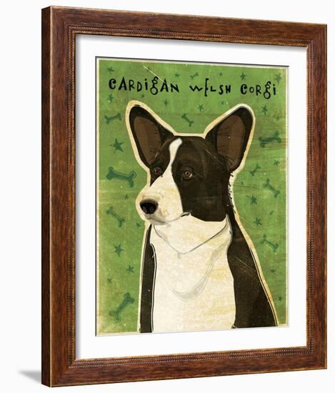 Cardigan Welsh Corgi-John Golden-Framed Giclee Print