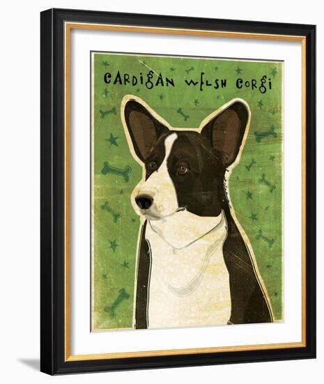 Cardigan Welsh Corgi-John Golden-Framed Giclee Print