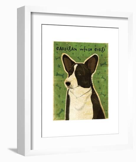 Cardigan Welsh Corgi-John W^ Golden-Framed Art Print