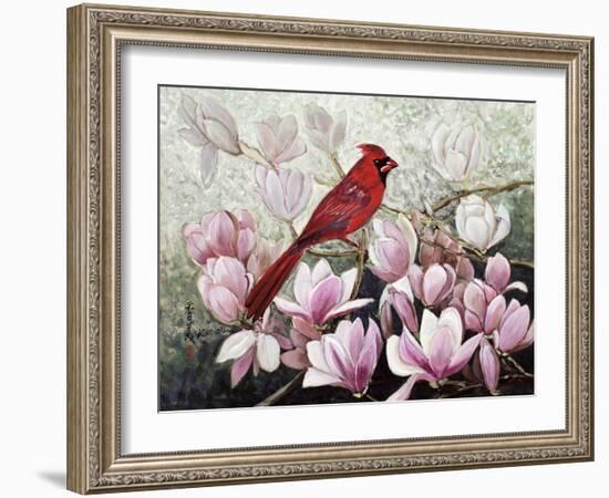 Cardinal, 2001-Komi Chen-Framed Giclee Print