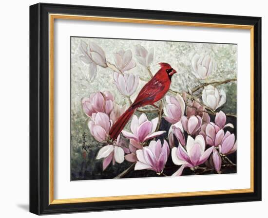 Cardinal, 2001-Komi Chen-Framed Giclee Print