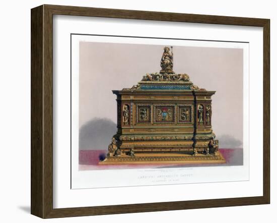 Cardinal Antonelli's Casket, 19th Century-John Burley Waring-Framed Giclee Print