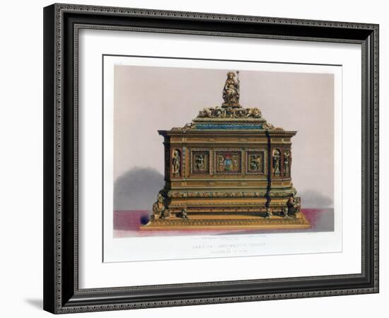 Cardinal Antonelli's Casket, 19th Century-John Burley Waring-Framed Giclee Print