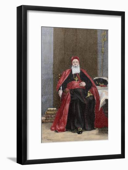 Cardinal Charles Lavigerie (1825-1892)-Leon Joseph Florentin Bonnat-Framed Giclee Print