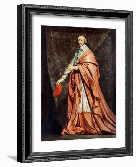 Cardinal De Richelieu-Philippe De Champaigne-Framed Giclee Print