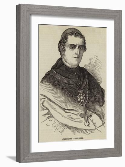 Cardinal Ferretti-null-Framed Giclee Print