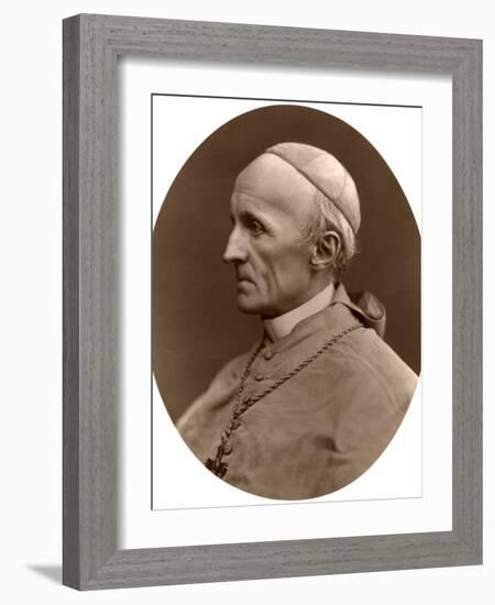 Cardinal Henry Edward Manning, Archbishop of Westminster, 1876-Lock & Whitfield-Framed Photographic Print