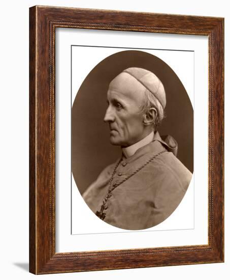 Cardinal Henry Edward Manning, Archbishop of Westminster, 1876-Lock & Whitfield-Framed Photographic Print