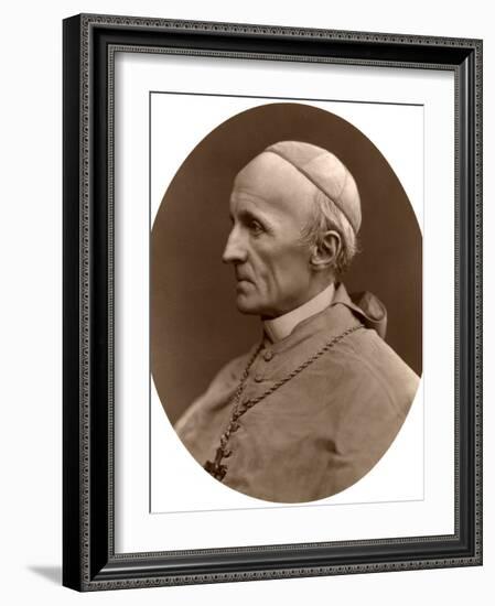 Cardinal Henry Edward Manning, Archbishop of Westminster, 1876-Lock & Whitfield-Framed Photographic Print