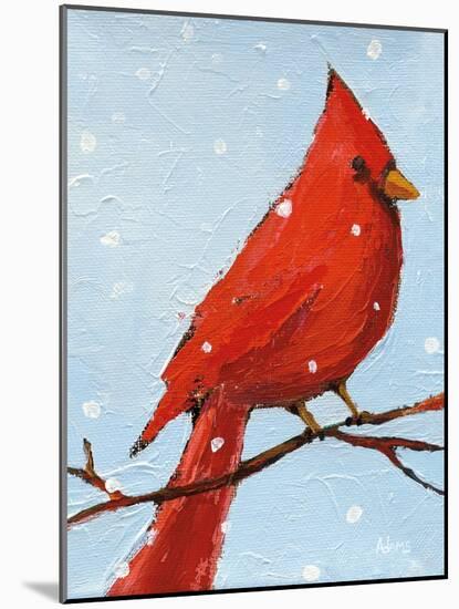 Cardinal I-Phyllis Adams-Mounted Art Print